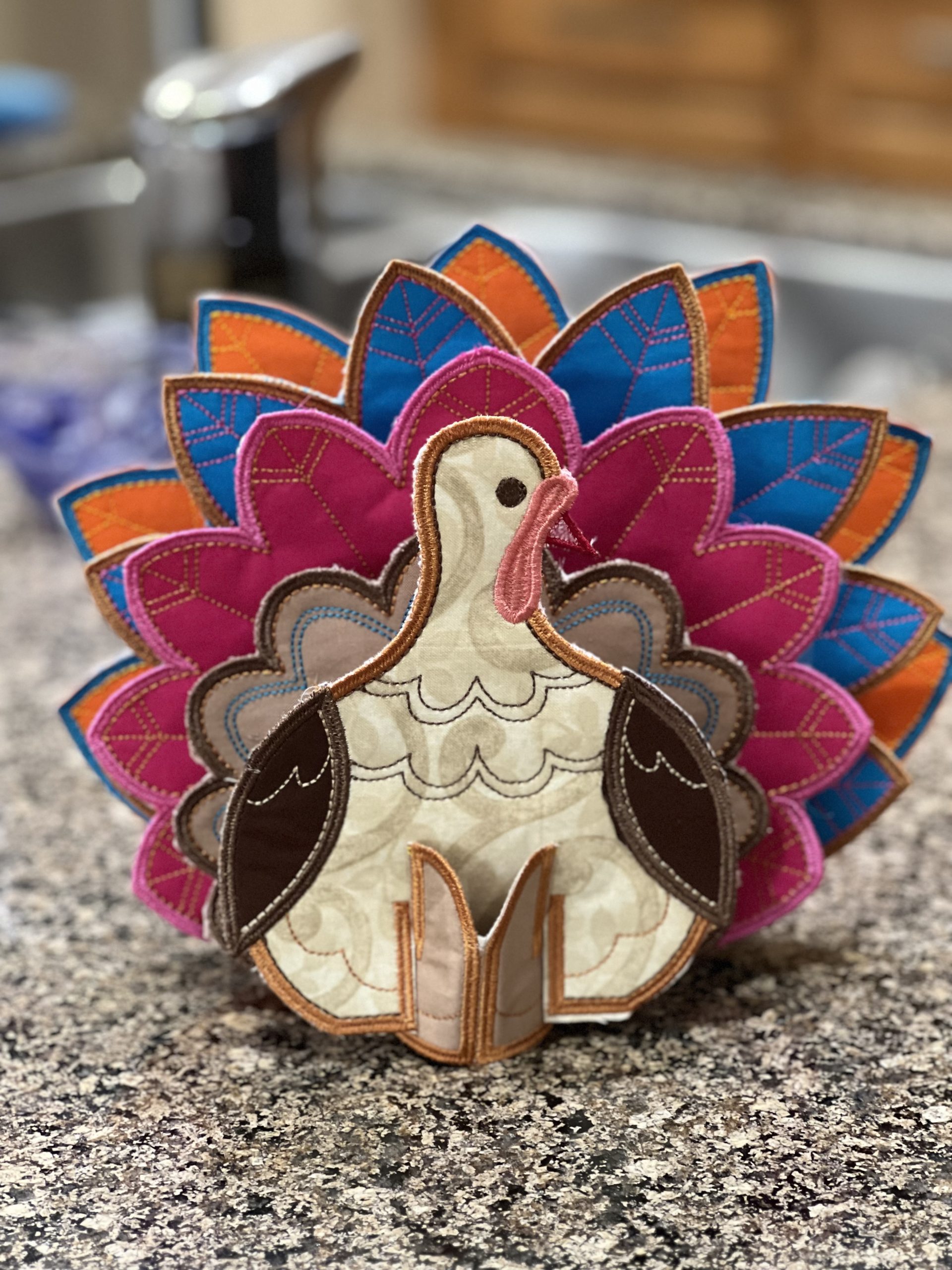 Embroidered Turkey